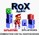 Rox 6=Six Title Screen